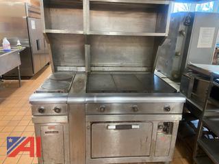 Electric Stove with Griddle